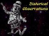 Historical Observations